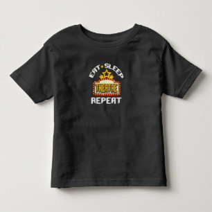 Eat Sleep Atre Repeat Acting Actor Actress Acter Toddler T-Shirt