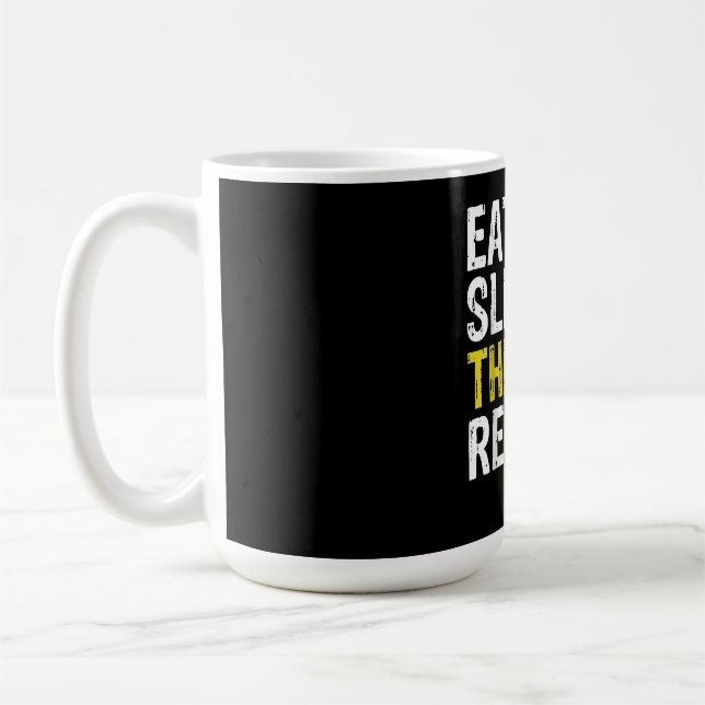 Eat Sleep Atre Repeat Actor Gift Coffee Mug (Left)