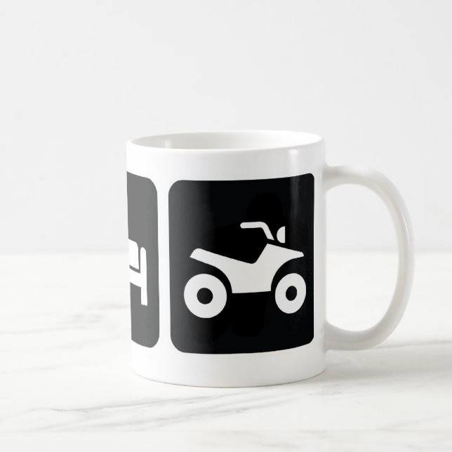 Eat Sleep ATV Coffee Mug (Right)