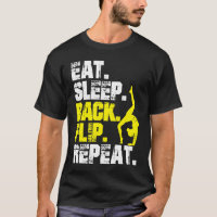 Eat Sleep Back Flip Repea Gymnastics Gymnast