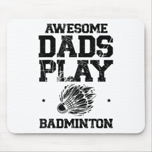 Eat Sleep Badminton Repeat Shuttle Racket  Mouse Pad