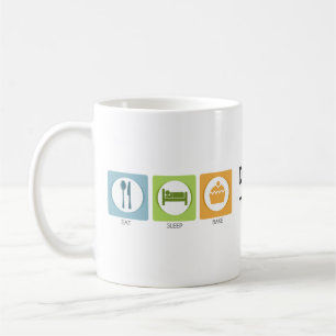 Eat Sleep Bake! Coffee Mug
