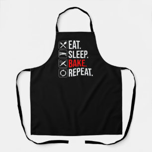 Eat. Sleep. Bake. Repeat Apron