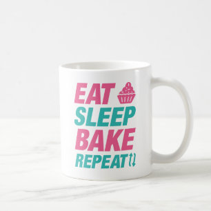 Eat Sleep Bake Repeat Coffee Mug