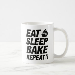 Eat Sleep Bake Repeat Coffee Mug