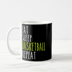 Eat Sleep Basball Repeat Coffee Mug