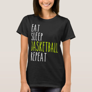 Eat Sleep Basball Repeat T-Shirt