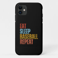 EAT SLEEP BASEBALL REPEAT
