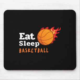 Eat Sleep Basketball Mouse Pad