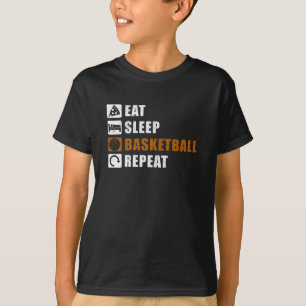 Eat Sleep Basketball Player Gift Idea T-Shirt