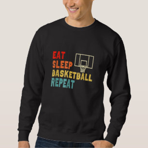 Eat Sleep Basketball Repeat Apparel For Girls, Boy Sweatshirt