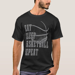 Eat Sleep Basketball Repeat Basketball Player Coac T-Shirt