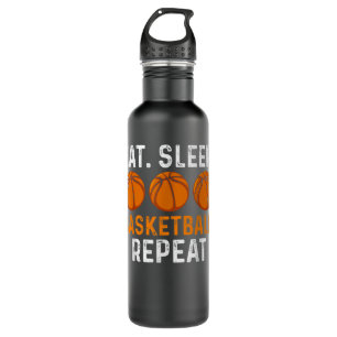 Eat Sleep Basketball Repeat Eat Sleep Basketball P 710 Ml Water Bottle