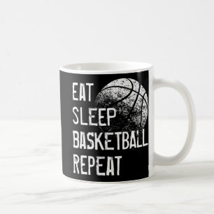 Eat Sleep Basketball Repeat  for Men Women Girls B Coffee Mug