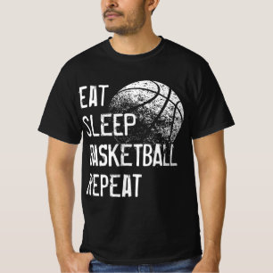 Eat Sleep Basketball Repeat for Men Women Girls B T-Shirt