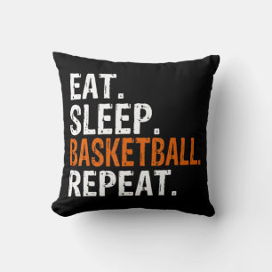 Eat Sleep Basketball Repeat Gift  Cushion