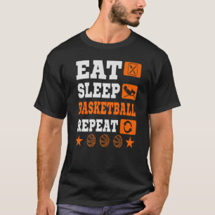 Eat Sleep basketball Repeat Premium T-Shirt