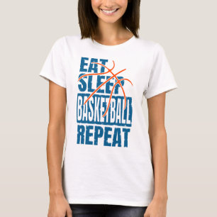 EAT SLEEP BASKETBALL REPEAT T-Shirt