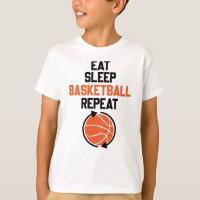 Eat Sleep Basketball Repeat
