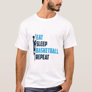 Eat sleep basketball repeat T-Shirt