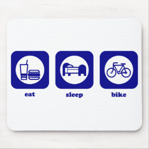 Eat. Sleep. Bike. Mousepad