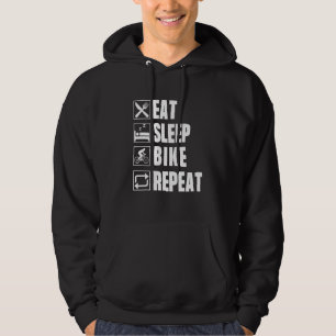 Eat Sleep Bike Repeat Hoodie