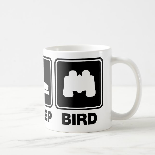 Eat Sleep Bird (bins) Coffee Mug (Right)