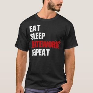 Eat Sleep Bitework Repeat Belgian Malinois T-Shirt