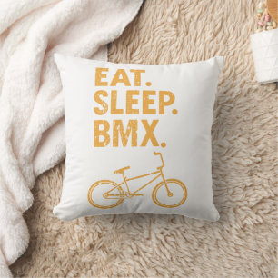 Eat, Sleep, BMX Cushion
