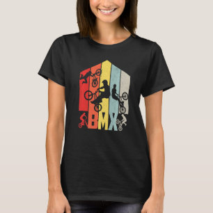 Eat Sleep Bmx Repeat Bicycle Funny Motocross T-Shirt