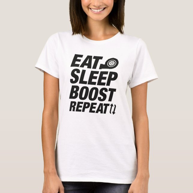 Eat Sleep Boost Repeat T-Shirt (Front)