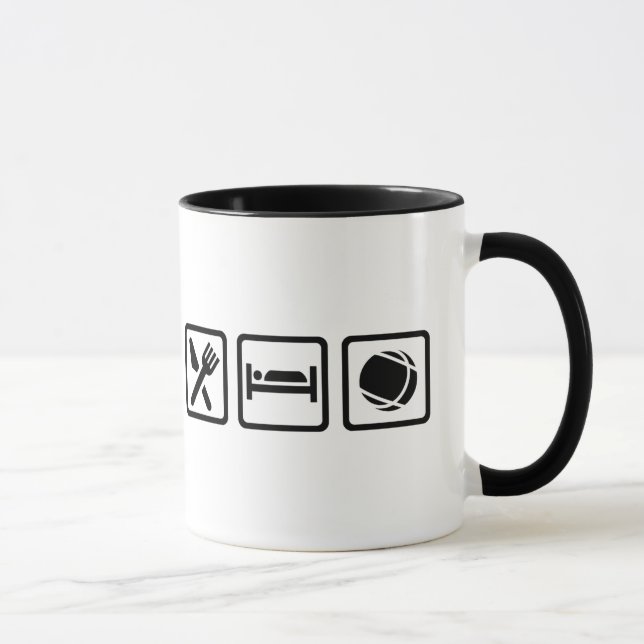 Eat sleep Boule Mug (Right)