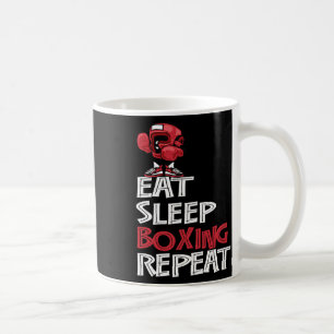 Eat Sleep Boxing Repeat Shirt Gifts For Boys And M Coffee Mug