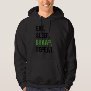 Eat Sleep Braap Repeat Dirt Bike Motocross Hoodie