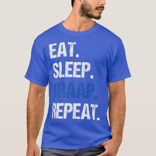 Eat Sleep Braap Repeat Funny Dirt Bike Motocross T-Shirt
