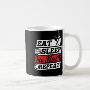 Eat Sleep Brazilian Jiu Jitsu Repeat - Jiu Jitsu Coffee Mug