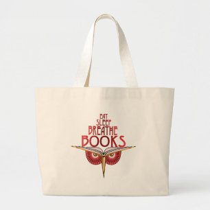 Eat Sleep Breathe Books Bag