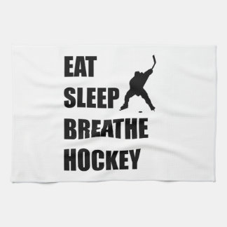 Eat Sleep Breathe Hockey Tea Towel