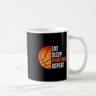 Eat Sleep Bysketbyll Repeat Gift For Bysketbyll Fa Coffee Mug