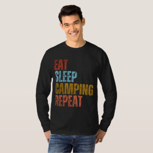 EAT SLEEP CAMPING REPEAT T-Shirt