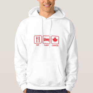 Eat Sleep Canada Hoodie