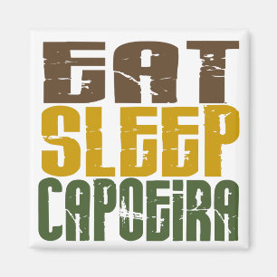 Eat Sleep Capoeira 1 Magnet