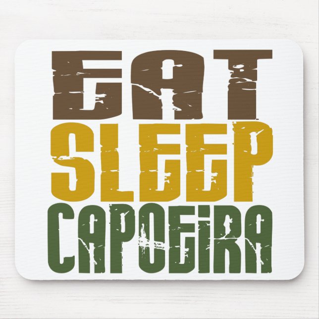 Eat Sleep Capoeira 1 Mouse Pad (Front)