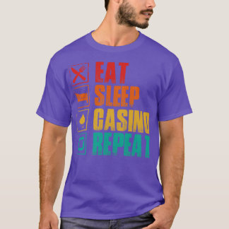 Eat Sleep Casino Repeat T-Shirt