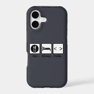 eat sleep code Nerd Wear