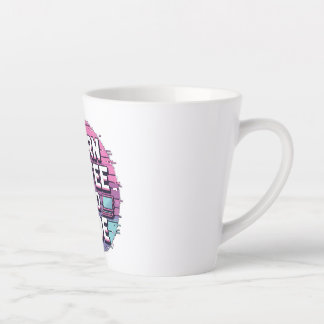 Eat Sleep Code Repeat - Minimalist Programmer Latte Mug