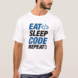 Eat Sleep Code Repeat T-Shirt