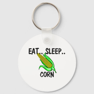 Eat Sleep CORN Key Ring