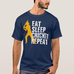 Eat Sleep Cricket Repeat Classic T-Shirt