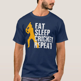 Eat Sleep Cricket Repeat Classic T-Shirt